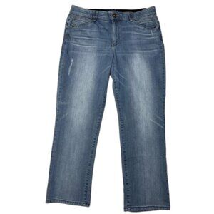 Democracy Women's Straight Leg Jeans - Blue